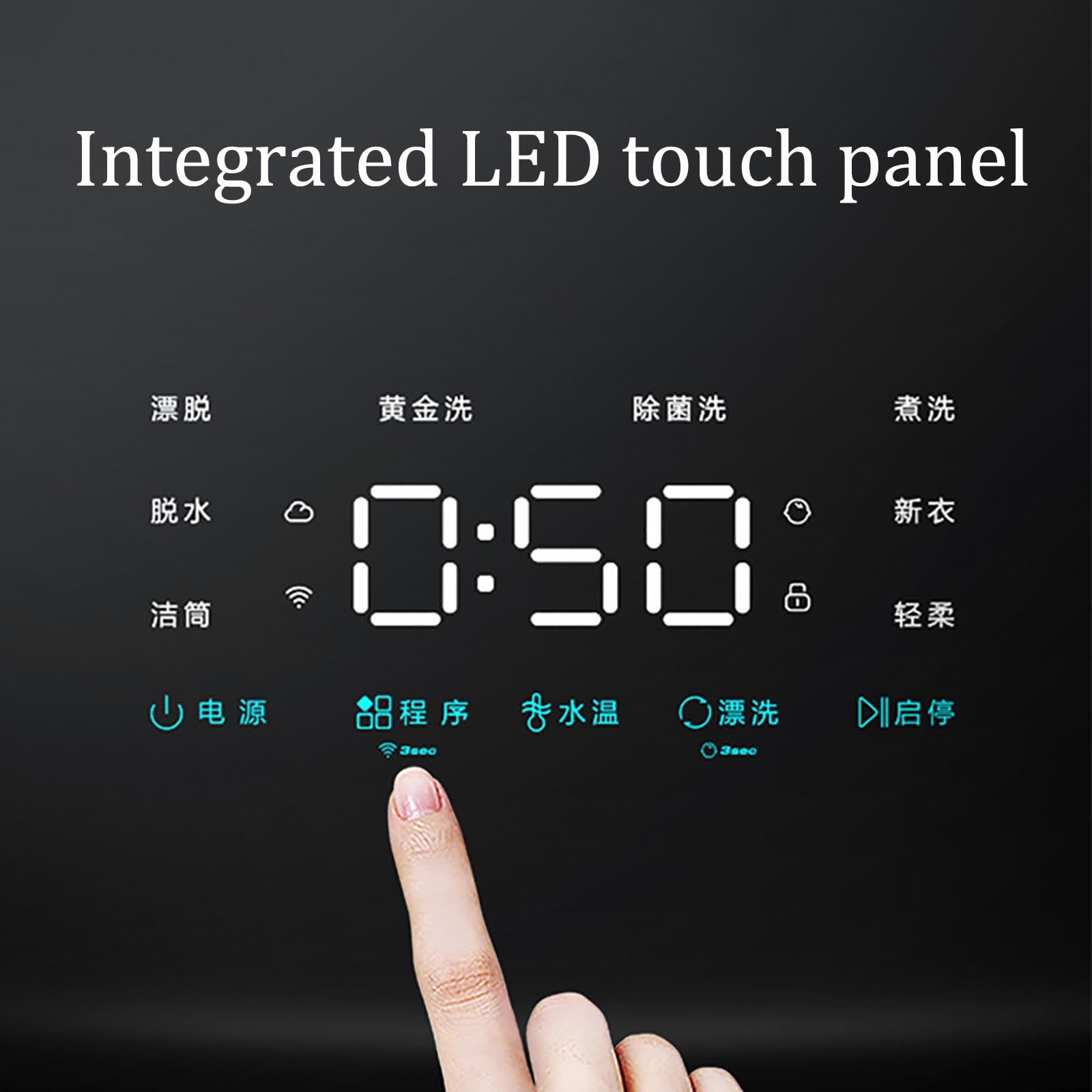 Mini naścienna pralka i suszarka, pilot zdalnego sterowania, energooszczędny do bielizny i skarpet