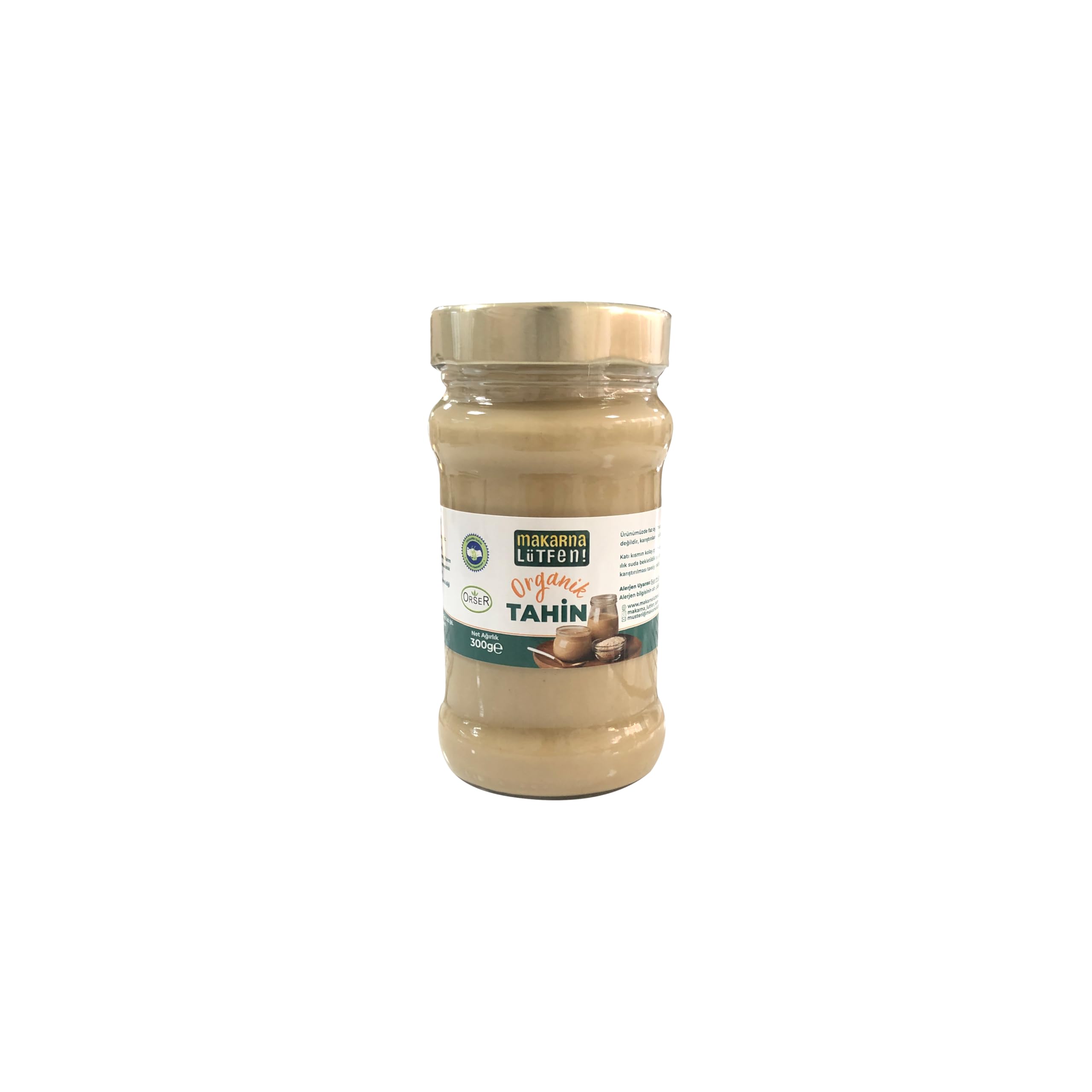 makarna lütfen! Organik Tahin 300 g