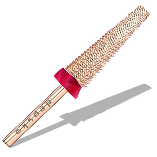 Depvko Brocas de uñas súper largas 5 en 1, brocas de carburo de tungsteno de 332 pulgadas, rotación bidireccional, brocas de seguridad avanzadas Depvko Brocas de uñas súper largas 5 en 1, brocas de carburo de tungsteno de 332 pulgadas, rotación bidireccional, brocas de seguridad avanzadas