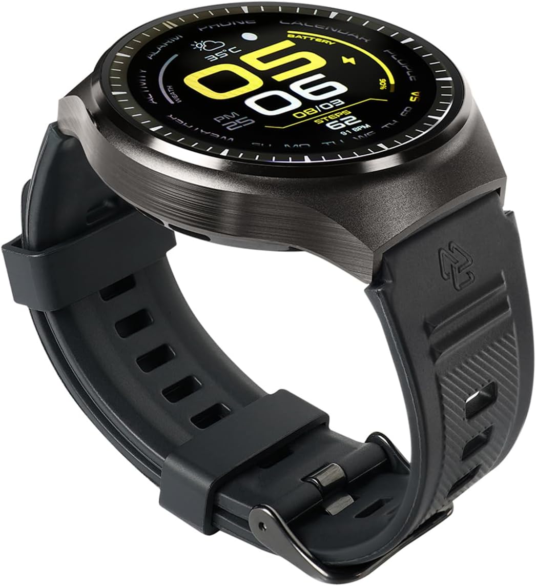 STF Kronos Speed GPS Smartwatch displaying a notification