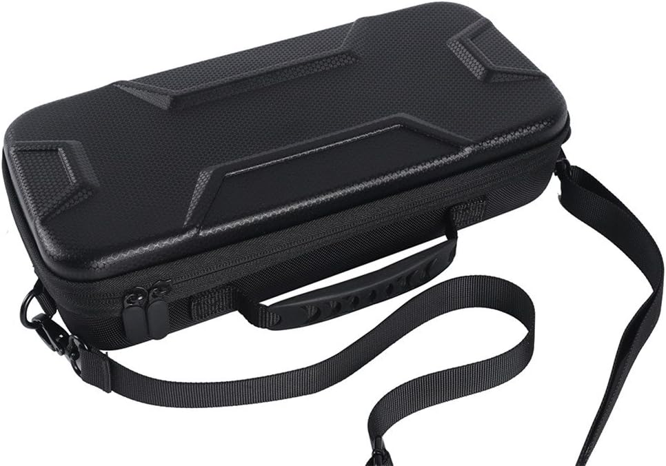Cover Case for DJI OSMO Mobile 2, Hard Portable Waterproof Shockproof Protective Travel Carrying Shoulder Bag for DJI osmo Mobile 2 Handheld Smartphone Gimbal (Black)