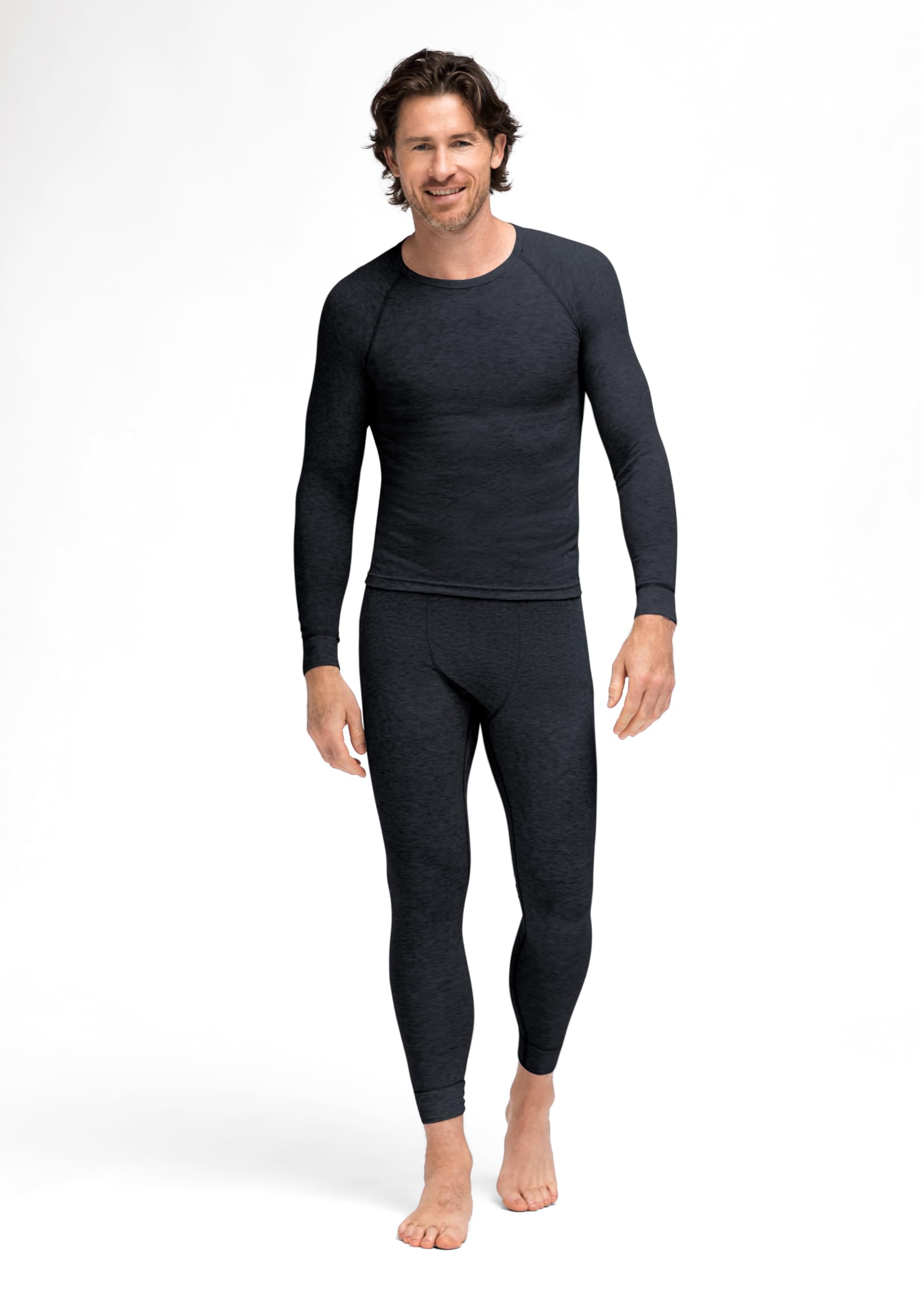 Maier Sports Adrian, Herren Wäsche-Set, Thermounterwäsche für kalte Wintertage beim Skifahren oder eisigen Wandertouren, Skiunterwäsche mit dryprotec Technologie, Atmungsaktiv