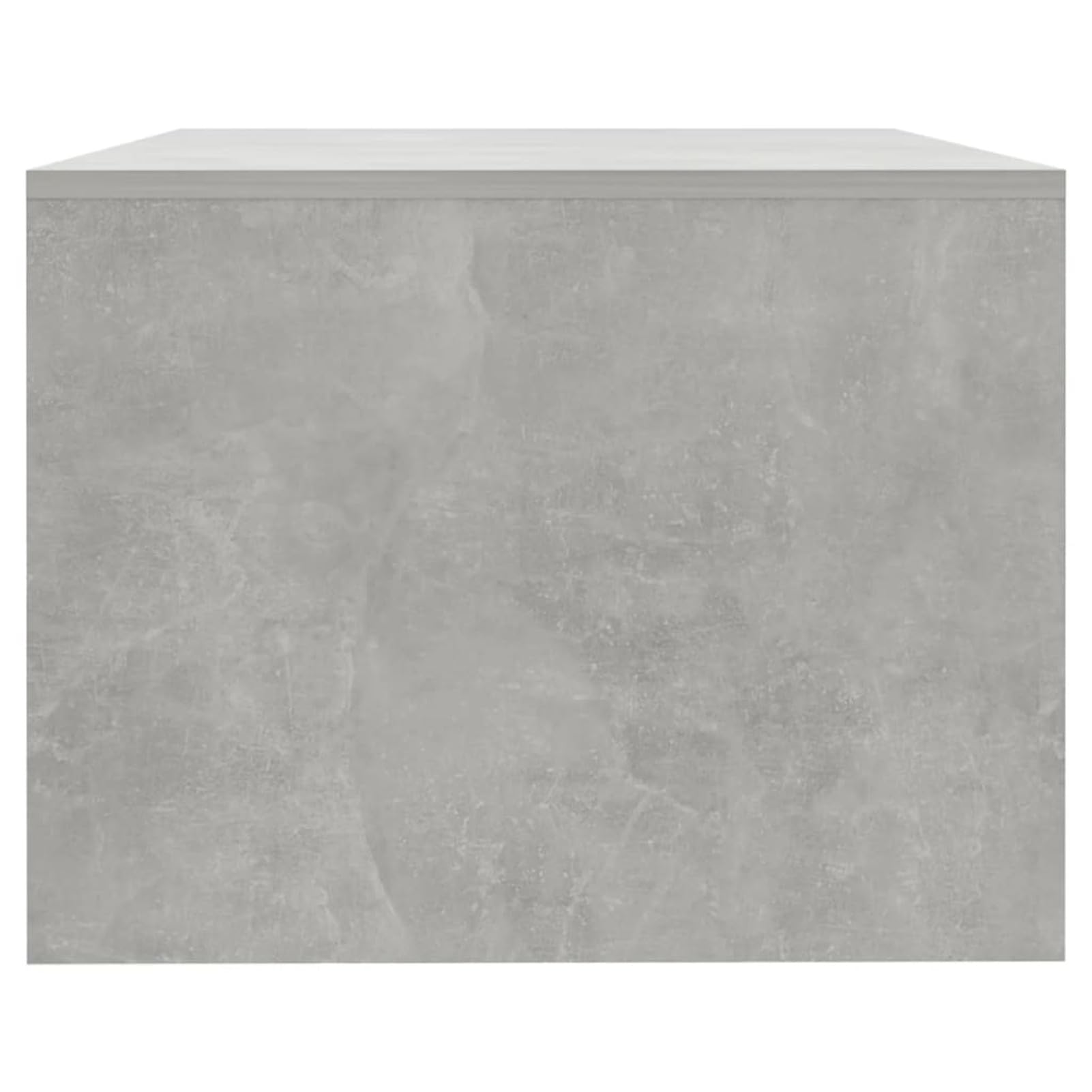 Homgoday Tavolino da caffè grigio cemento 102 x 55 x 42 cm, tavolino da tè per soggiorno, sala ricevimenti per ospiti, camera da letto e ufficio 1782