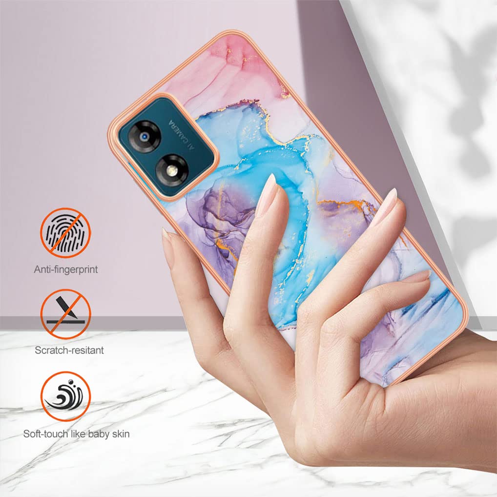 HAOYE Cover per Motorola Moto E13, Custodia Protettiva