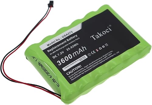 TAKOCI Replacement Battery for DSC IMPASSA SCW9057 SCW9055 6PH-H-43A3600-S-D22 9057 SCW-9057 SCW-9055 9057 Wireless Security System Alarm Panel