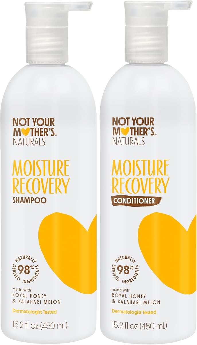 Naturals Protege y Nutre Champú y Acondicionador | 15.2 fl oz - Royal Honey & Kalahari Desert Melon - Productos para el cabello sin sulfato - Para todo tipo de cabello