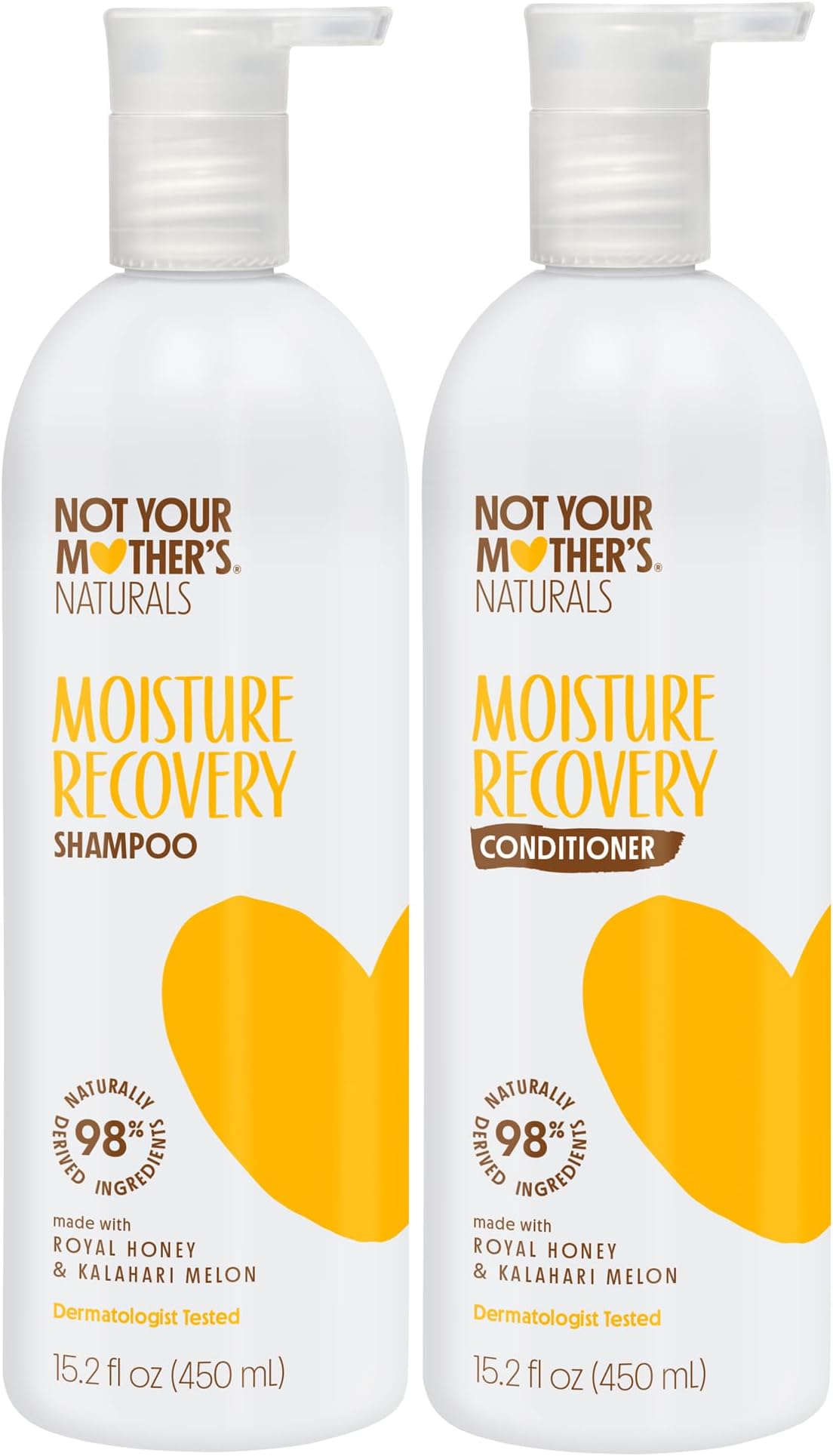 Naturals Protect & Nourish Shampoo & Conditioner Set - 15.2 fl oz - Sulfate-Free Hair Products - Royal Honey & Kalahari Desert Melon