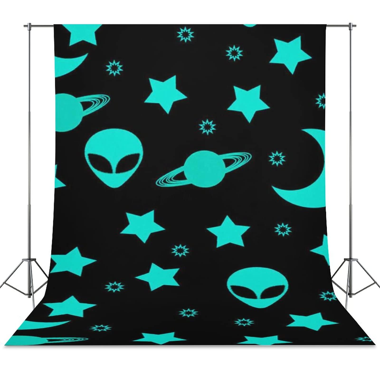 Amazon | エイリアンヘッドプリント 背景布 撮影用 背景シート写真撮影 スタジオ背景 スクリーンシート 撮影 ビデオ 対応 |  FunnyStar | バックペーパー・背景布 車の中のエイリアン 写真撮影用背景布 写真撮影小道具 壁の背景 スタジオパーティーの装飾用