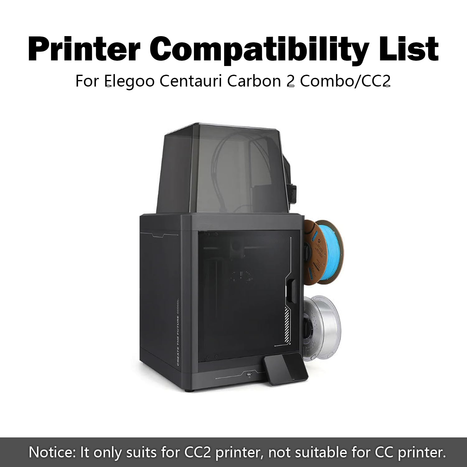 HzdaDeve 2PK 0,4 mm de acero endurecido cerámica Hotend para Centauri Carbon 2/CC2 Cabezal de impresión Extruder Kit Hot End Cartucho calefactor Cubierta de silicona Bloque calefactor con boquillas