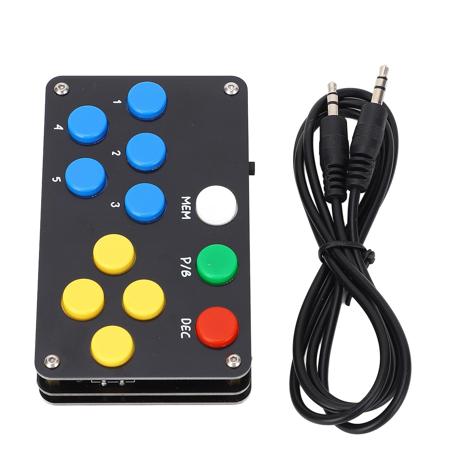 Telecomando Sostitutivo Tastiera a 12 Tasti, Tastiera di Controllo Esterna a 5 di Memoria, Compatibile con FT DX3000 FT DX5000 FT DX1200 FT 991 FT 891 FT DX10