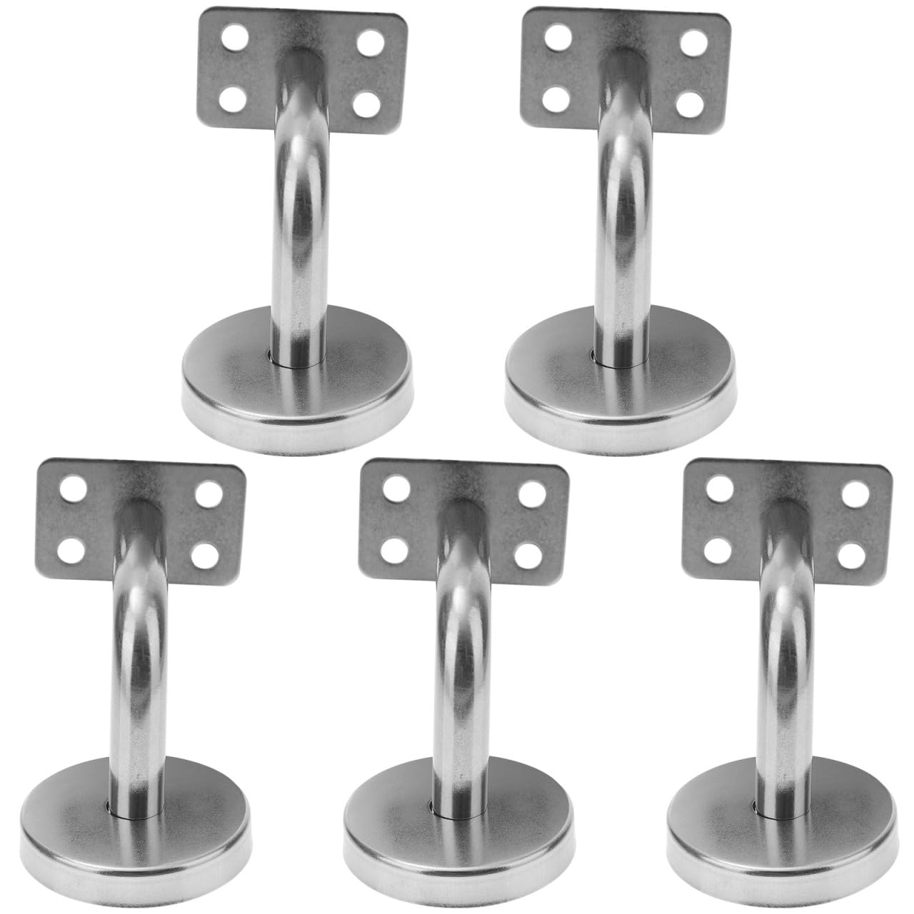 Supporto Corrimano in Acciaio Inox per Scala, 5 Pezzi