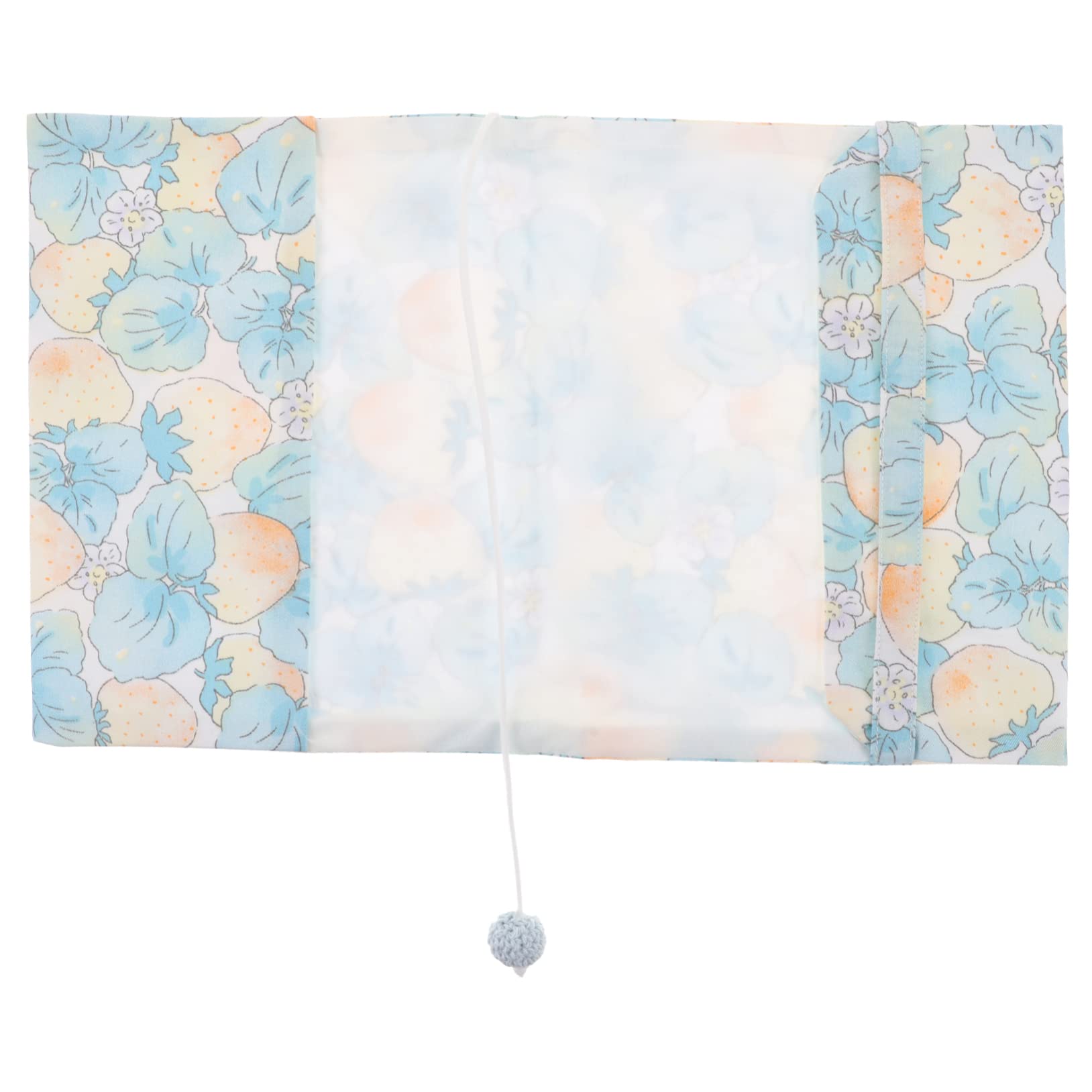 Lurrose 4 Pièces couverture de livre couvertures anti-poussière de livre couvertures de pochettes de livres bookcase livre decoration toile de livre pour la reliure tissu de livre a5