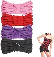4 x 10 m Bondage Seil SM Bondage Set Binden Baumwollseil BDSM SM Bondage Set Paare Spielzeug Extrem Anfänger Knöchel Spiel
