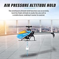 Vista 6 de GoolRC C129 Helicóptero RC para adultos, helicóptero de control remoto de 4 canales de 2.4 GHz con giroscopio de 6 ejes, avión RC Aileronless