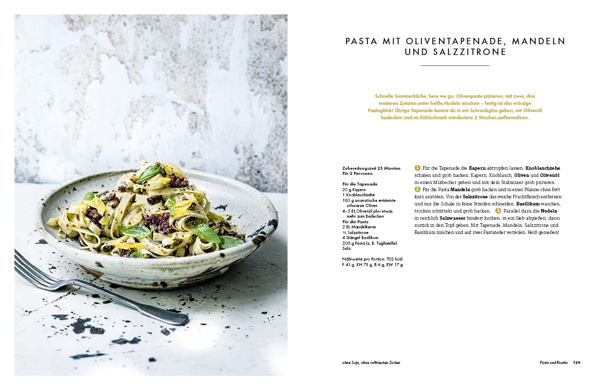 Deftig Vegan Mediterran: Schlemmen wie im Urlaub - Gesunde und leckere Rezepte für Genuss ohne tierische Produkte - Vegane Mittelmeerküche aus Italien, Spanien, Griechenland & Co. (Deftig vegetarisch)