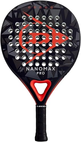 Miniatura 2 de Dunlop Sports Nanomax Padel Racket Series Rojo/Blanco,Nanomax Pro - Rojo/Gris,https://www.amazon.com/dp/undefined