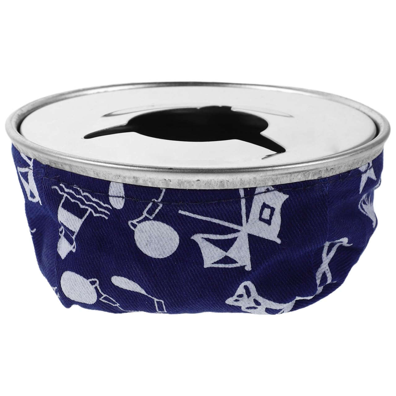 Cenicero Portátil para Barco y Yate Acero Inoxidable Resistente al Viento Tamaño Pequeño 105 CM Color Azul Accesorio Náutico Adecuado para en Exteriores y Viajes