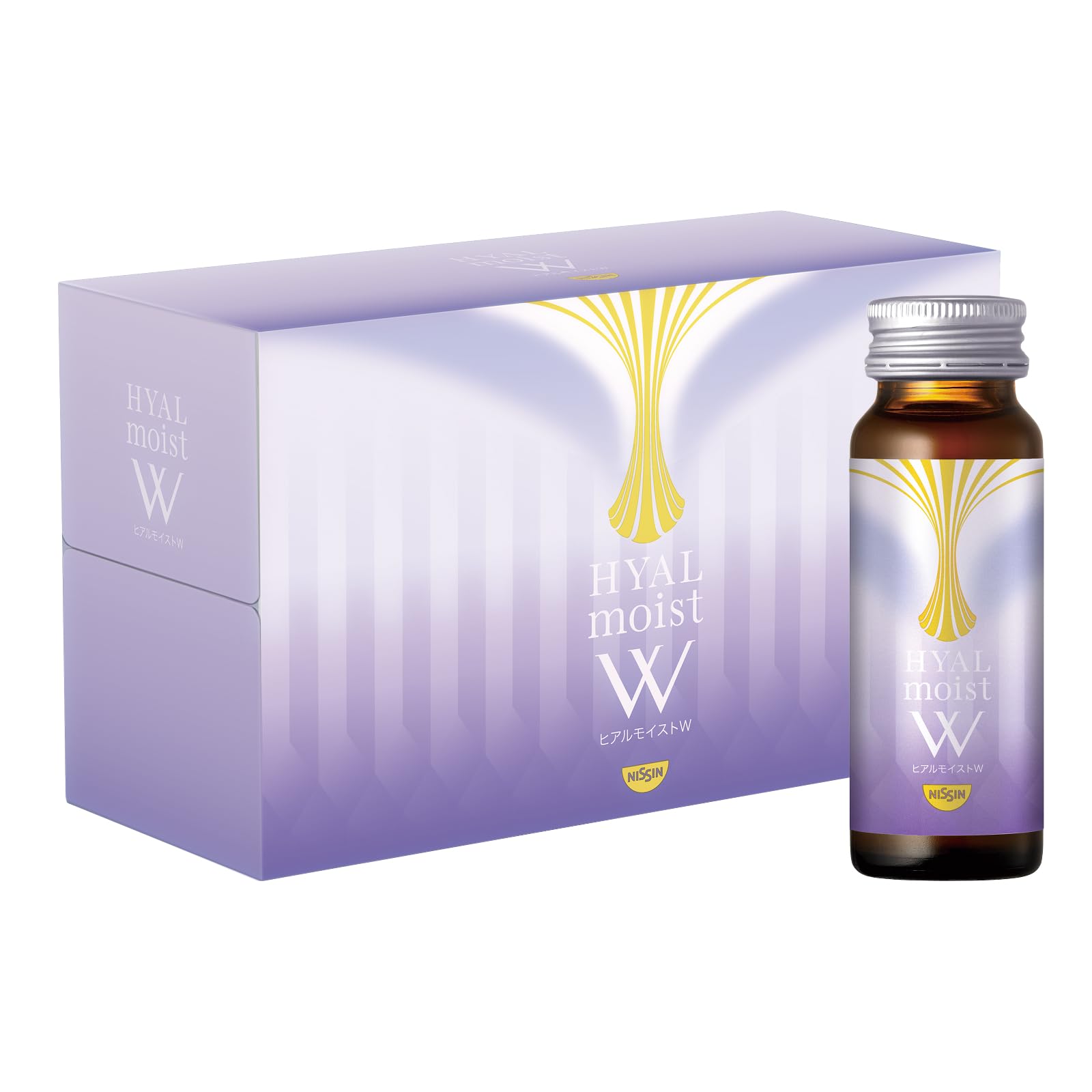 ヒアルモイストW＋ホワイト ヒアルモイストW 白ぶどう味 美容ドリンク 乳酸菌・コラーゲン配合