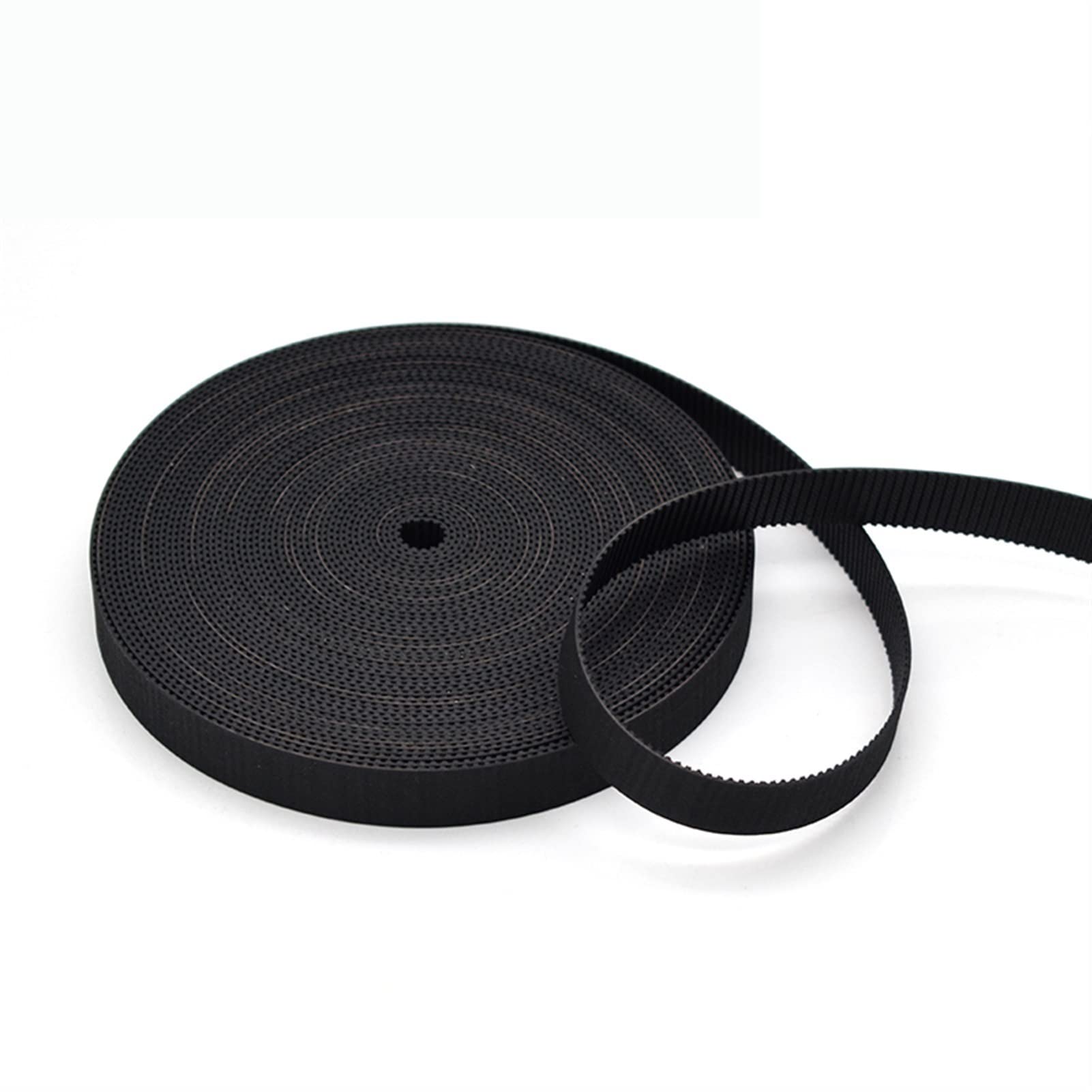 Zkenshan-Courroies distribution imprimante 3D Mxl Largeur de la courroie de chronométrage ouverte 5 10 15mm Courroies en caoutchouc de transmission for CO2 Machine de découpe de gravure au laser, Cour