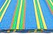 Camco Handy Mat with Strap, Perfect for Picnics, Beaches, RV and Outings, Weather-Proof and Resistant (Blue/Green - 60