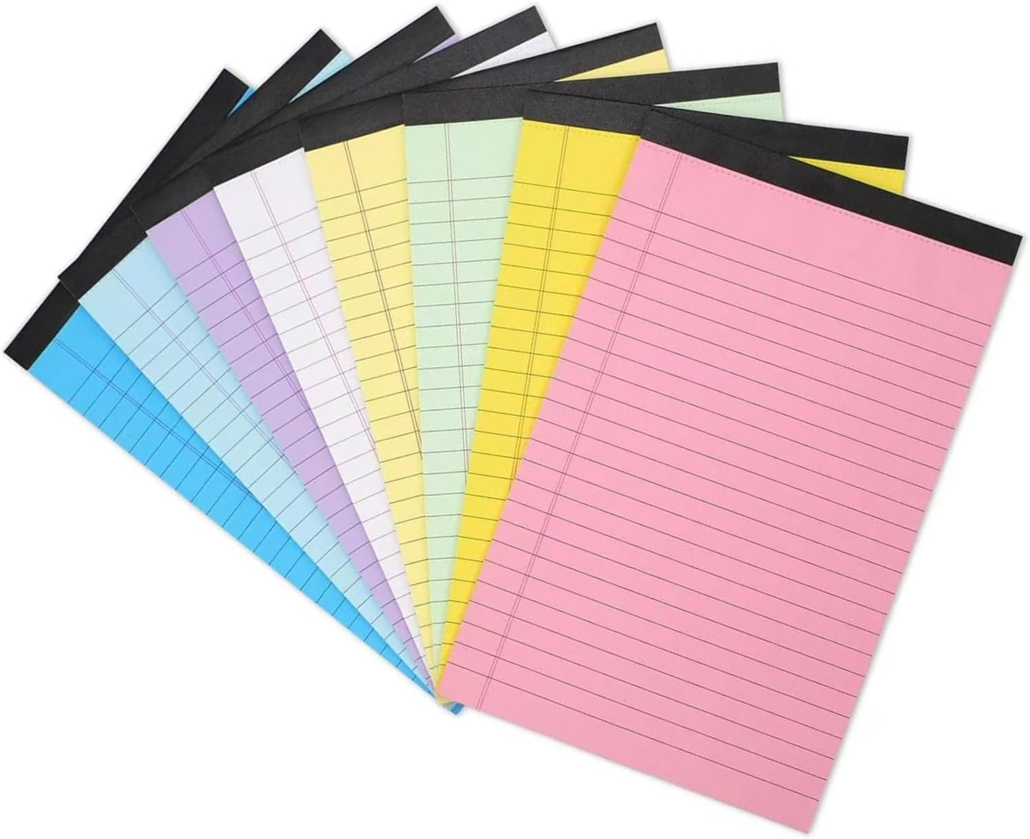 カラフルなメモパッド 小さなメモパッド 切り離し メモ帳 罫線入りペーパーパッド スクラッチパッド メモパッド 学用品 8個
