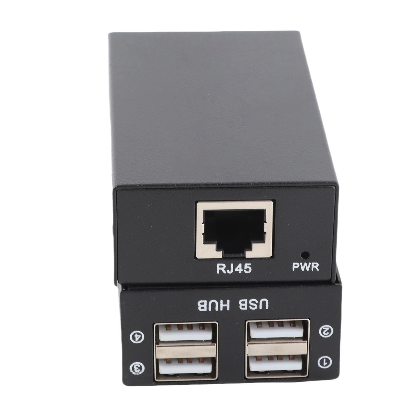 Kit Adaptateur d'extension USB 2.0 vers RJ45, rallonge de câble Ethernet avec Piste panoramique, portée de 200 m, Transmission d'alimentation POC pour Une Utilisation en Bureau de