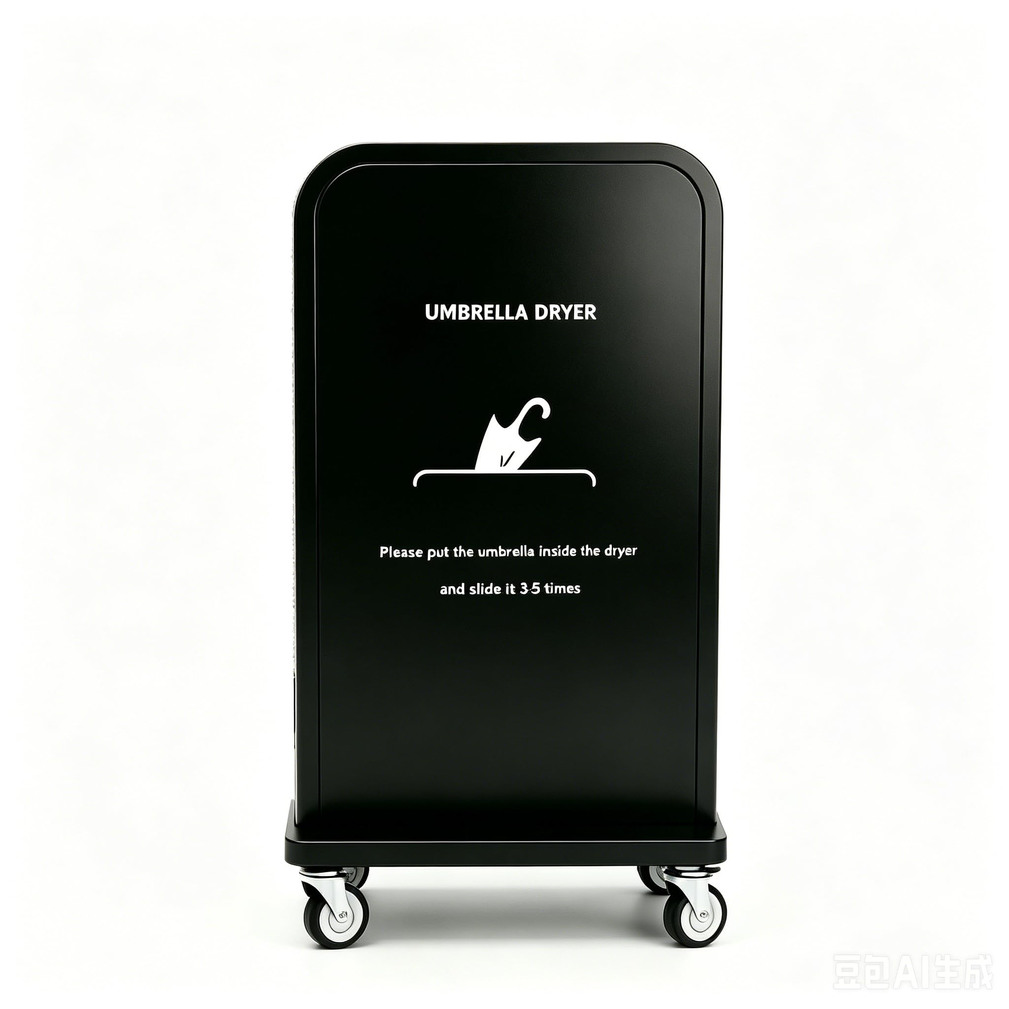 KRYANFEN Rainwater Remover Stand Commercial Umbrella Dryer Stand Process Over 300 Umbrellas Daily and Reduces Plastic Bag Use for Busy Stores Drip Catcher S