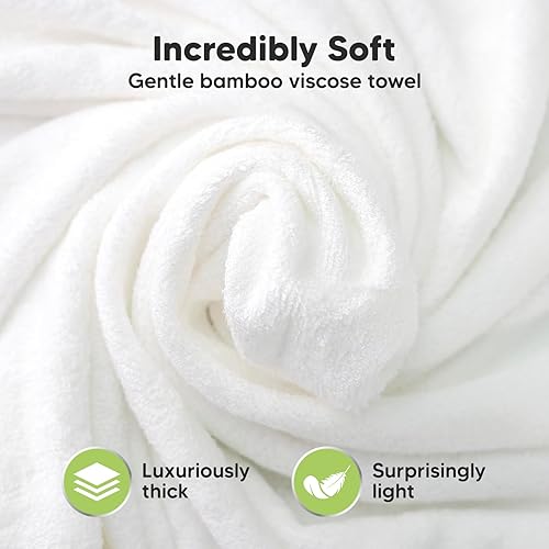 Miniatura 2 de KeaBabies Toalla de bebé con capucha para recién nacido, viscosa derivada de bambú, toallas de baño grandes con capucha para niños, niñas, niños
