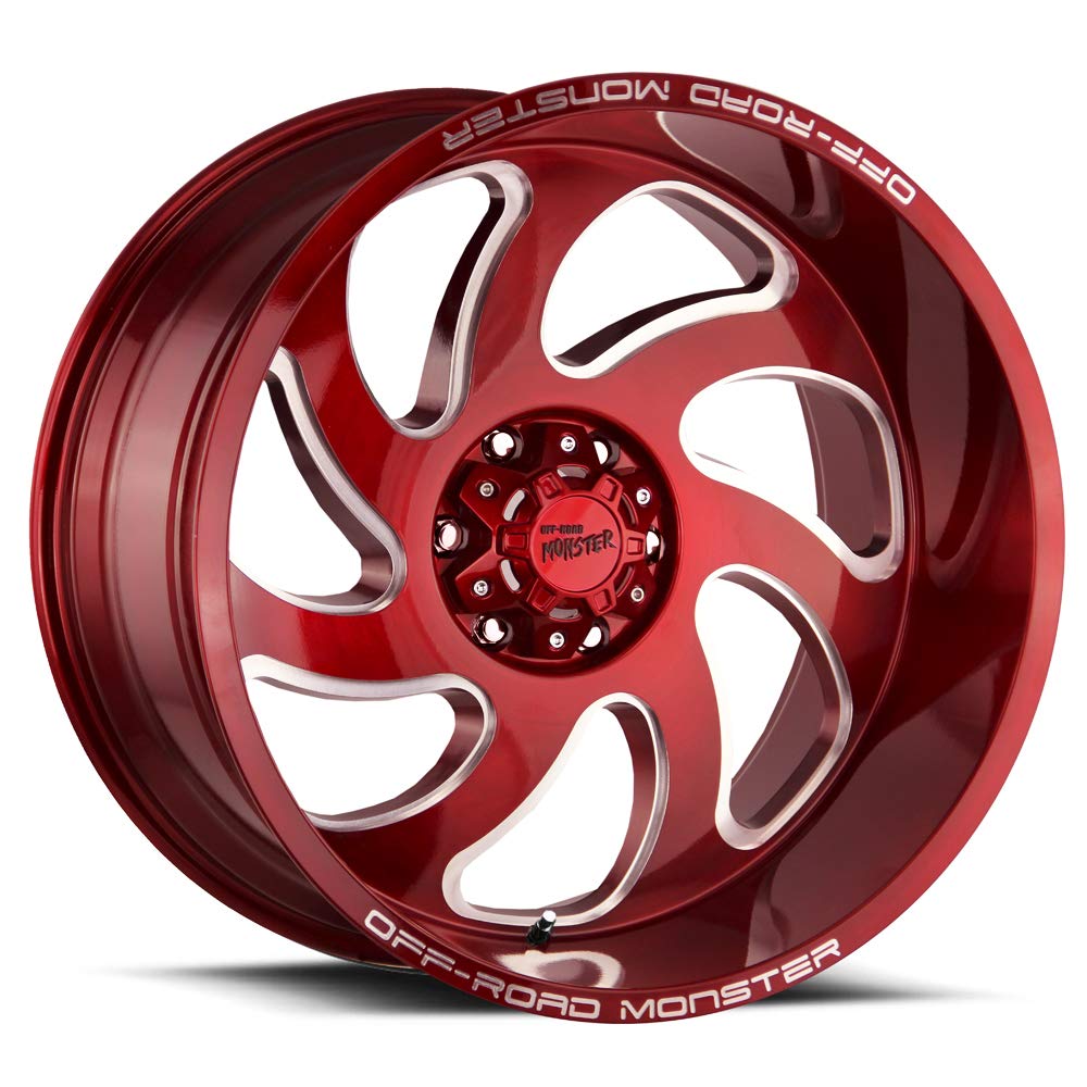 Amazon.com: OFF-ROAD MONSTER M07 Custom Wheel - 20x10, -19