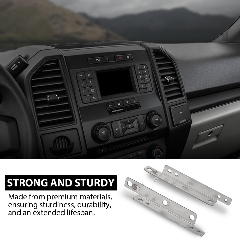 G-PLUS Touchscreen Mounting Brackets, Compatible with Ford F150 2015-2020 SYNC 3 SYNC 2