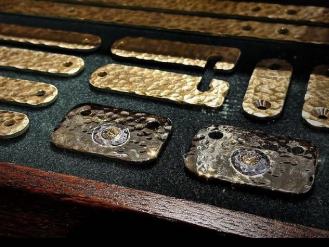 新品】oldmountain brass tsuchime MOLDS 槌目