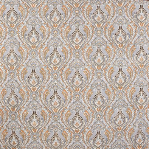 Image of Glace Cotton 220 TC Single Bedsheets Soft Breathable Fabric Elegent Design| Wrinklefree (Size-60 X 90 Inch) with 1 Pillow Covers (Size-17 X 27 Inches, Grey Treditional)
