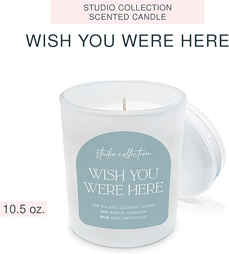 Miniatura 3 de Studio Oh! Vela perfumada  Variedad de aceites esenciales y cera de mezcla de coco y soja con infusión de fragancia. Quema hasta 65 horas. Viene en