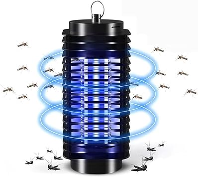 Electric Insect Killer, Insect Trap, Mosquito Trap, Electric Shock, Fly Trap, Easy to Clean, Mosquito Trap, Rapid Charging, Reusable, Powerful, For Flies, Insects, Mosquitoes, Moths, Hanging