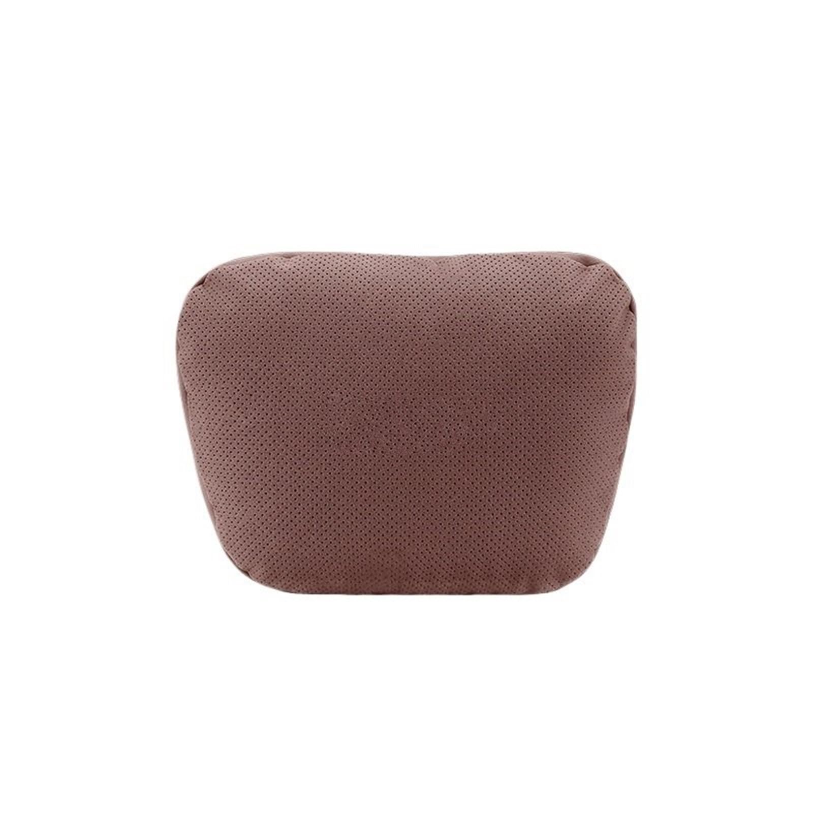 ATUMY Car Seat Pillow Fit For Skoda VRS Car Headrest Neck Support Lumbar Cushion Soft Neck Pillow Car Headrest(Brown)