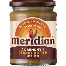 Meridian Crunchy Peanut Butter No Salt 280g Pack of 3
