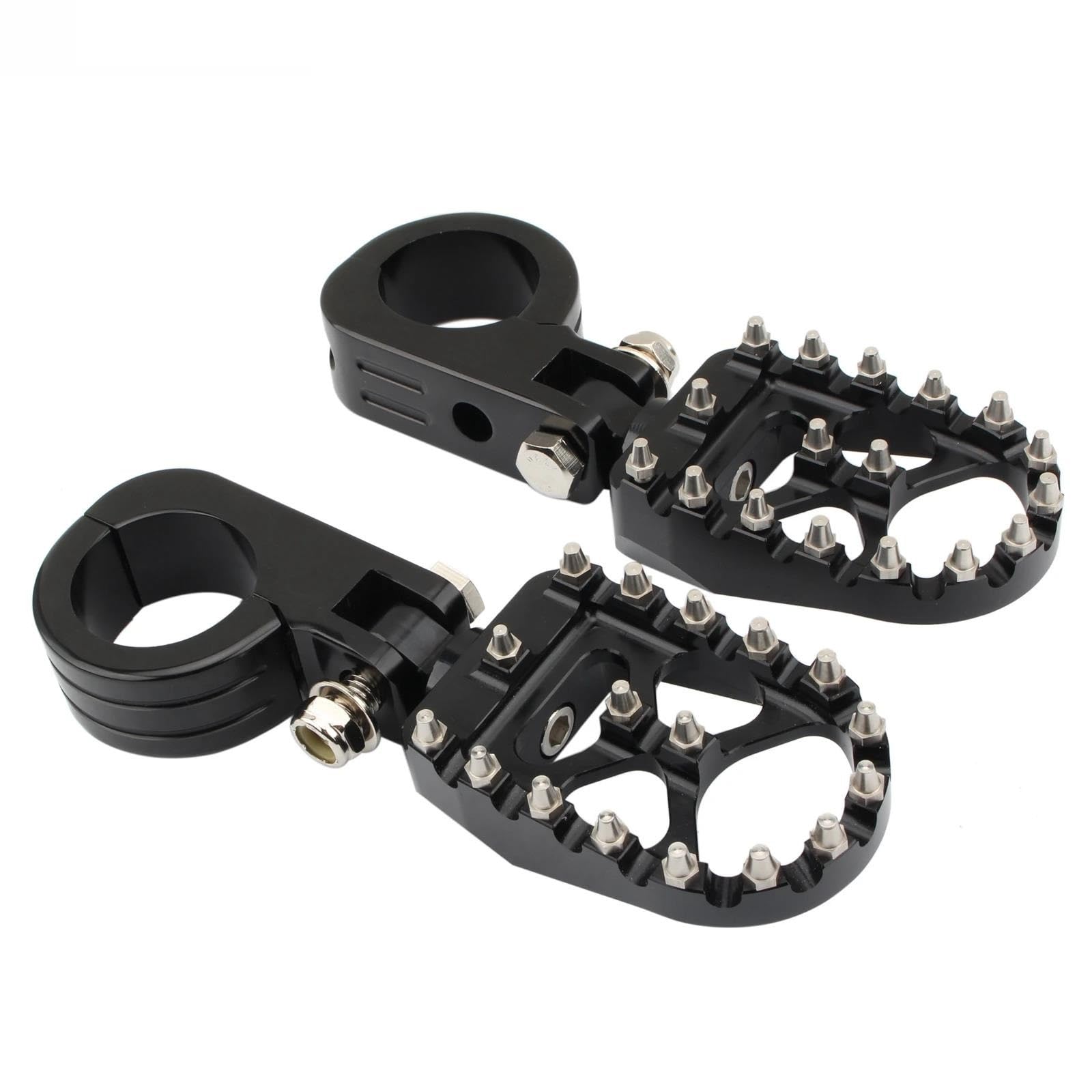 Repose-pieds d'autoroute pour moto Sportster 883 Dyna Touring pince montage 38mm