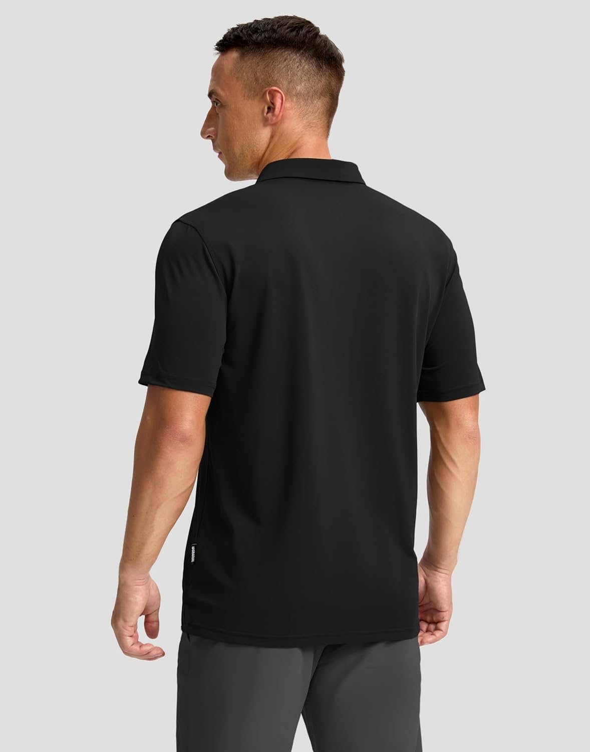 Men's Golf Shirts Dry Fit Moisture Wicking Performance Short Sleeve Collared Polo Shirts for Casual Athletic Business - Image 3