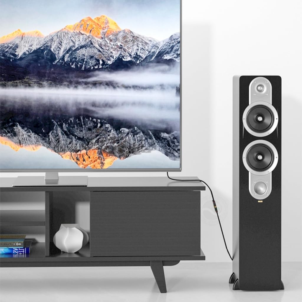 Durability Music Cable Extension Male to Female Extension Cable Perfectly for HiFi Systems Subwoofers 10m/5m/300cm