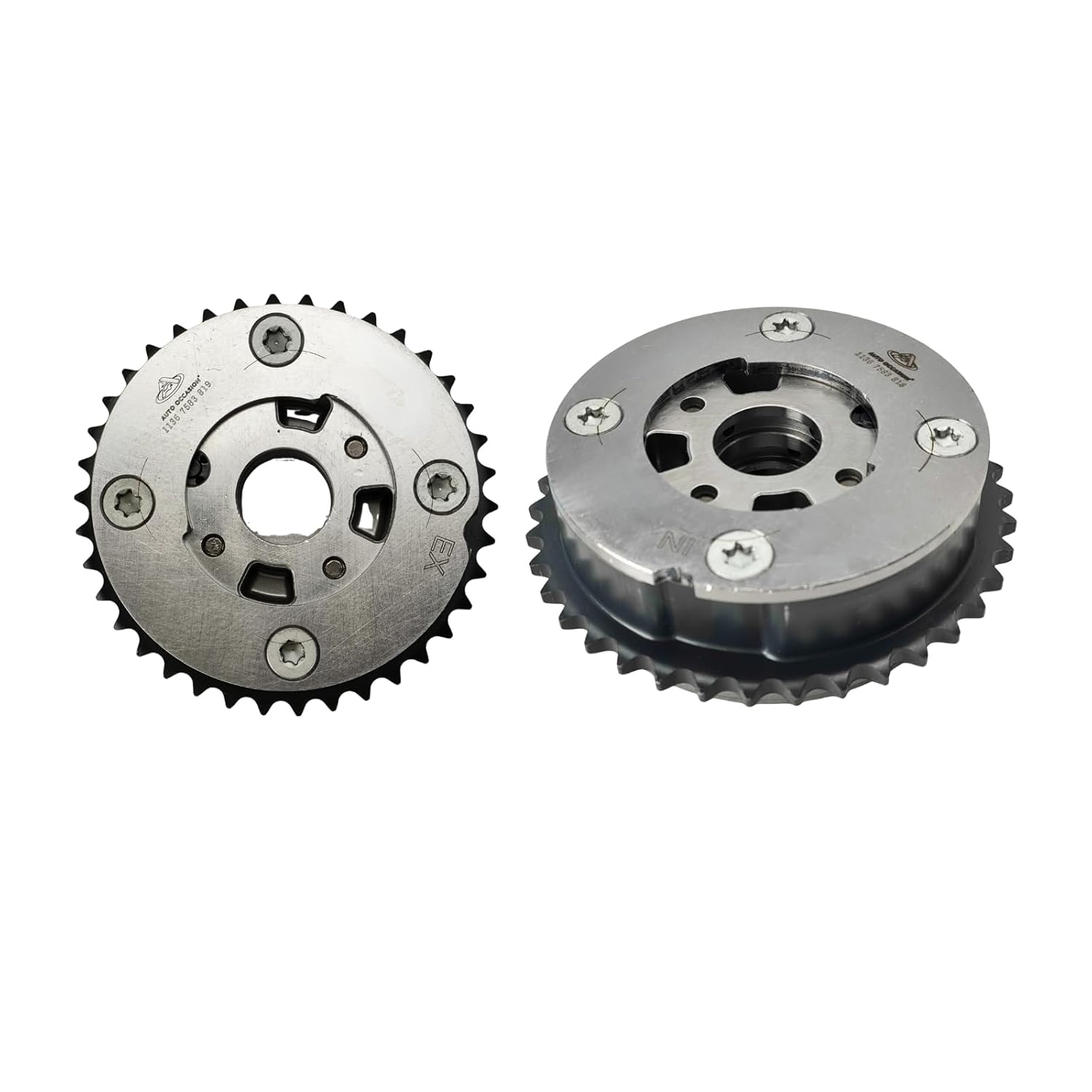 Camshaft Sprocket Gears Intake and Exhaust Engine Variable Valve Timing (VVT) Compatible with BMW 1351 X3 X5 X6 M4 M5 M6 Replace 11367583818 11367583819