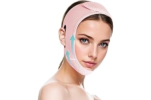 Double Chin Reducer: Contoured V-Line Mask for Enhanced Facial Aesthetics