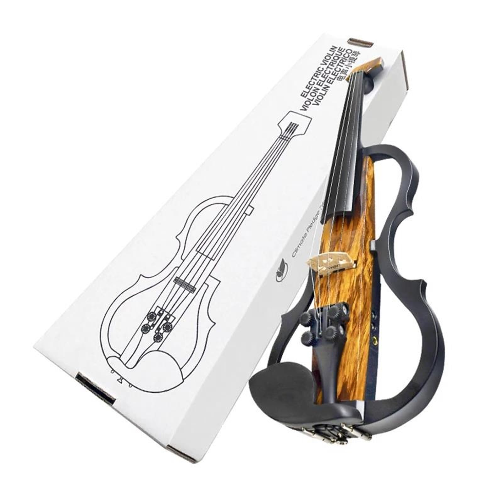 Violini Elettrici Acustici 4/4 Strumenti A Corda Violini Elettrici