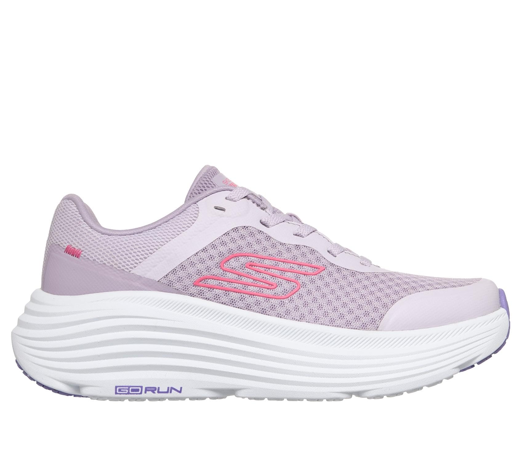 Skechers GOrun Max Cushioning Raspberry vegan pink