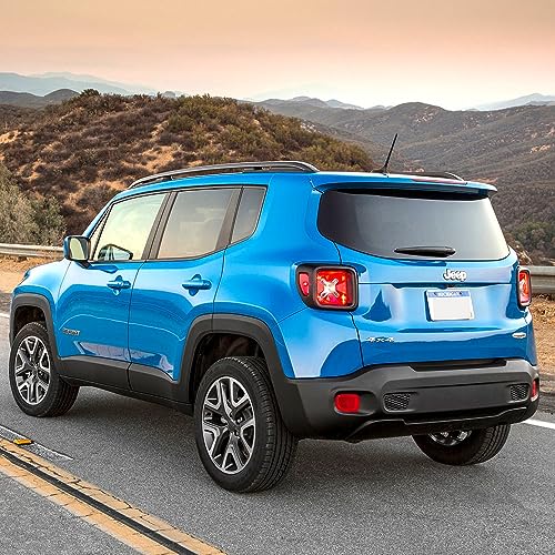 Image of BASIKER 7 Inch Antenna Fit for 2011-2026 Jeep Cherokee Grand Cherokee, Roof | Fit for Dodge Durango Journey Chrysler 200 Renegade Compass, Short Car Radio Antenna Factory Replacement 68297936AA 5091100AA
