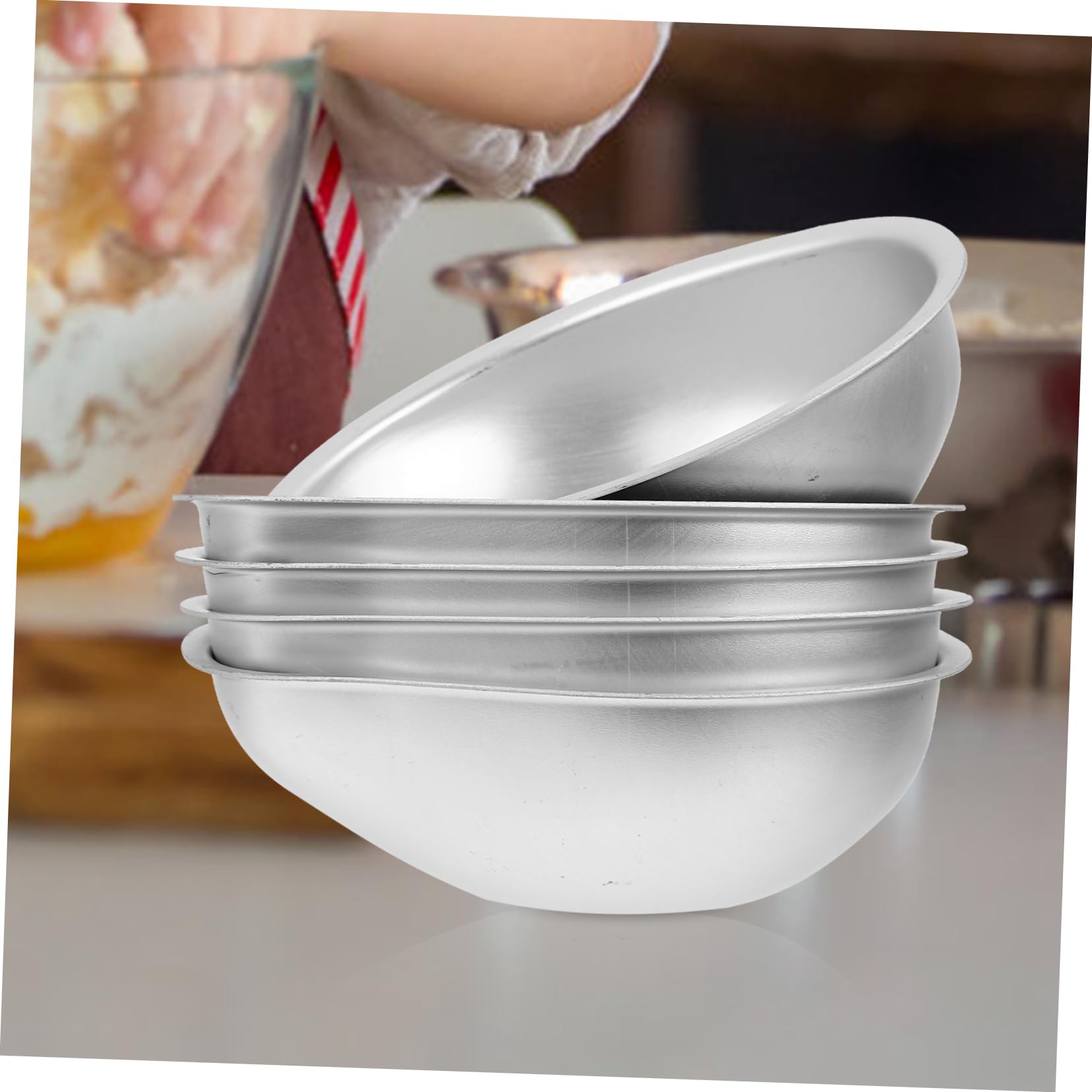 COHEALI Lot De 4 Moules À Tartelettes Petits Moules À Gâteaux Moules De Cuisson Pour Pudding Pâtisserie Moules À Muffins 5 Pièces X 4