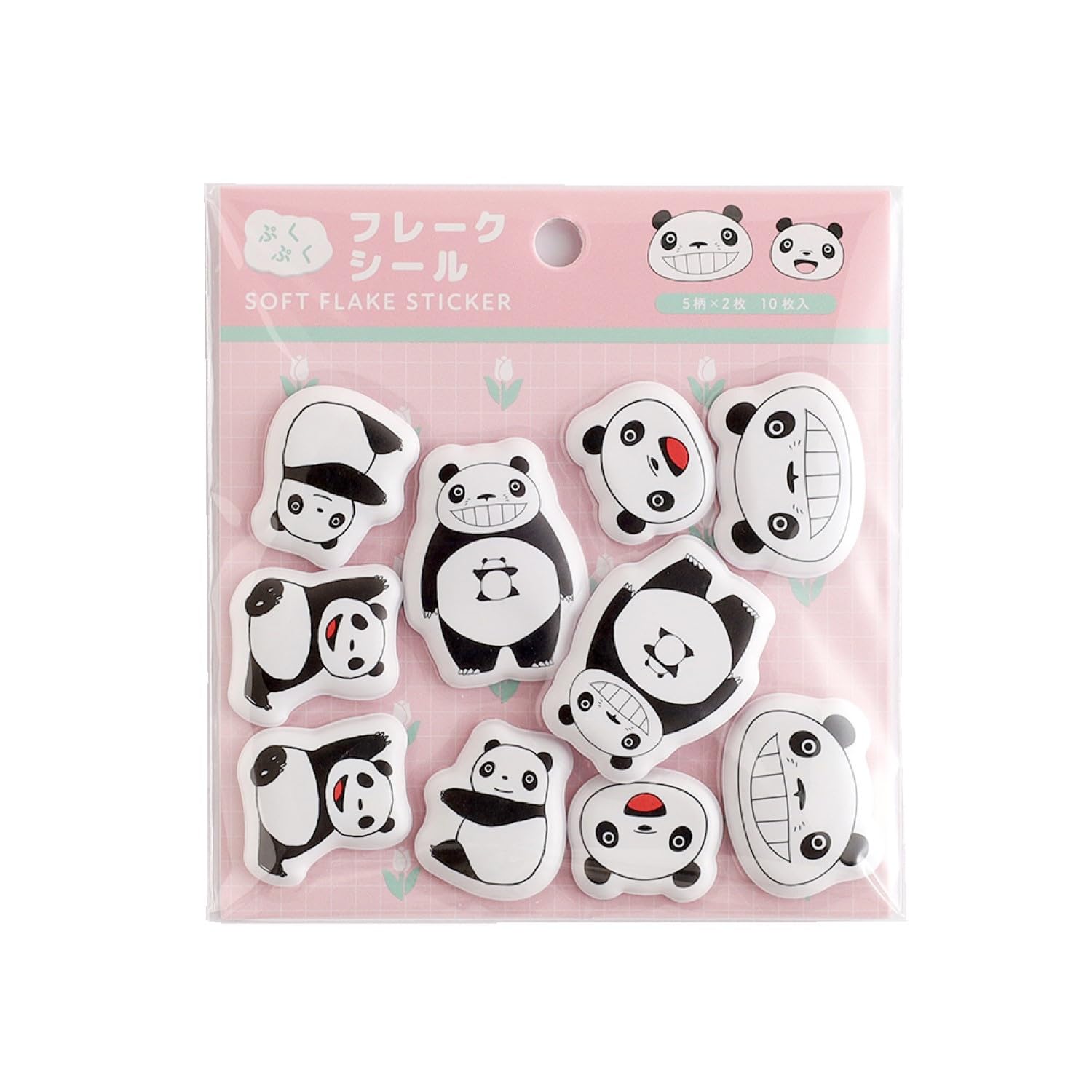 パンダシール Amazon.co.jp: おじぱん おじさんなパンダ クーリア シール
