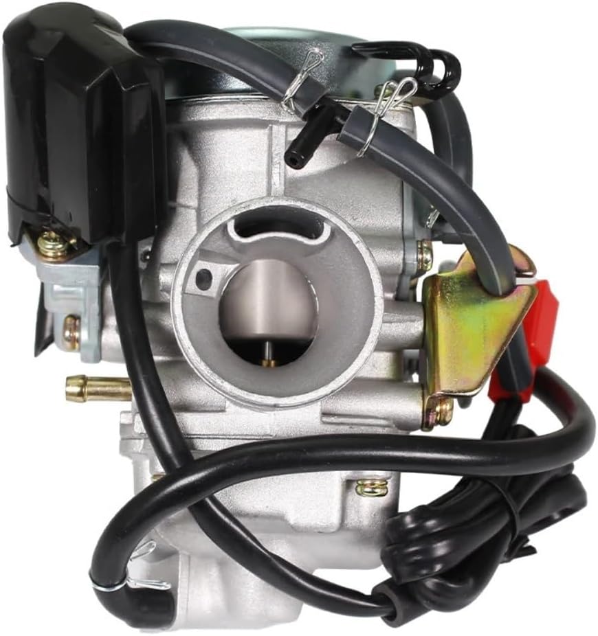 24mm Carburetor Electric Choke Fit For GY6 125 150 125cc 150cc 4 Stroke