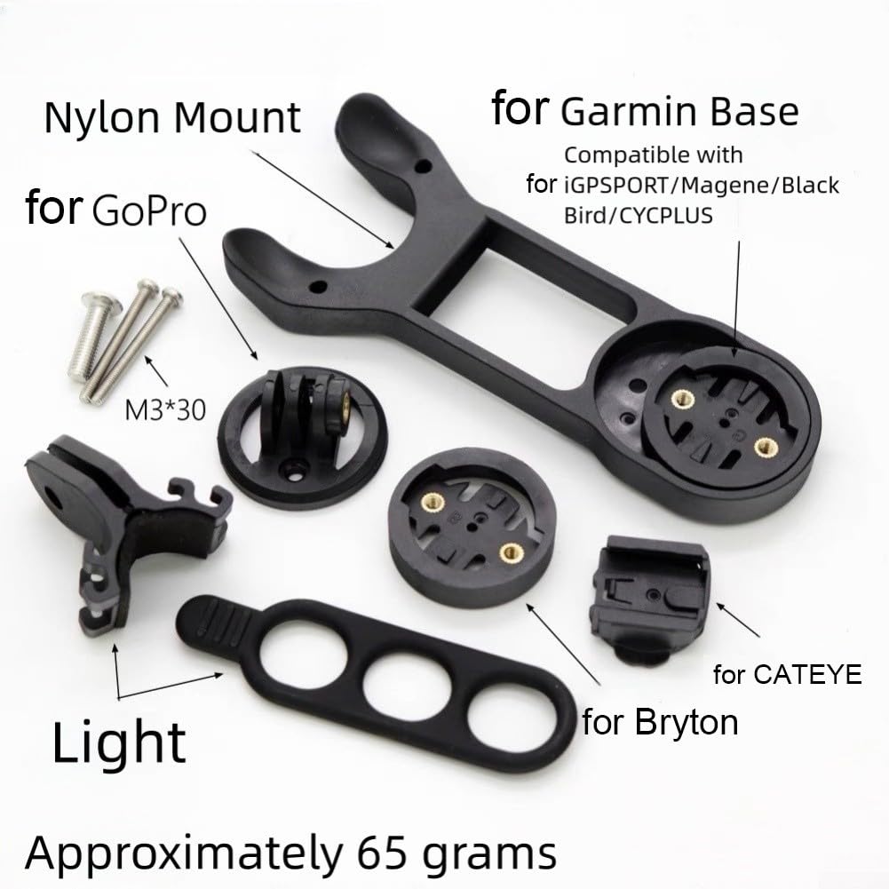 Soporte para computadora de bicicleta, soporte para manillar de bicicleta, para Garmin, para BRYTON y para dispositivos CATEYE, para manubrio de bicicleta de carretera H11 y H36