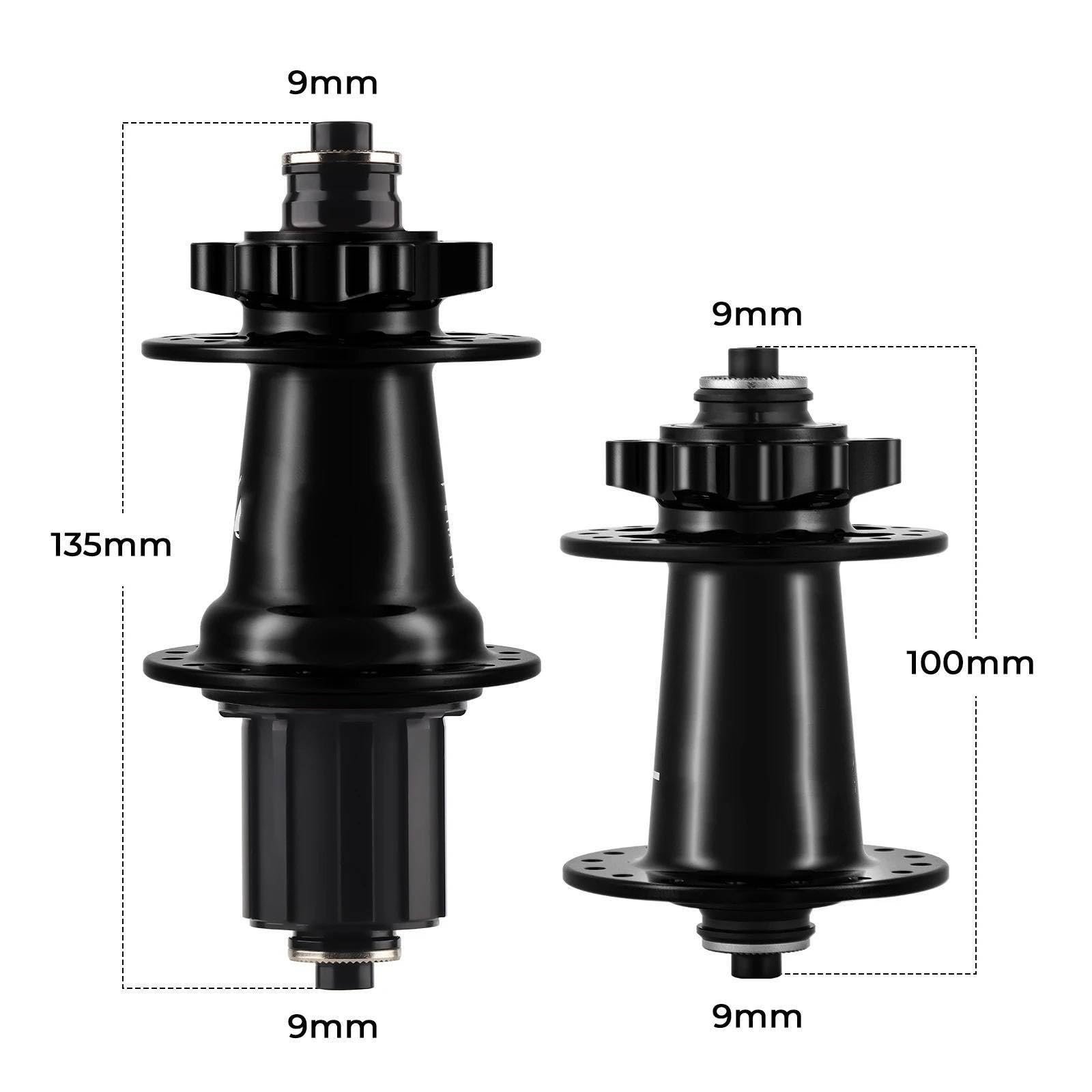 Bujes de Bicicleta E601 de 32 Orificios for buje de Bicicleta de montaña, 6 Garras, 4 rodamientos, 36 Dientes, lubricados, buje de buje Libre HG XD MS, Accesorios for Bicicleta