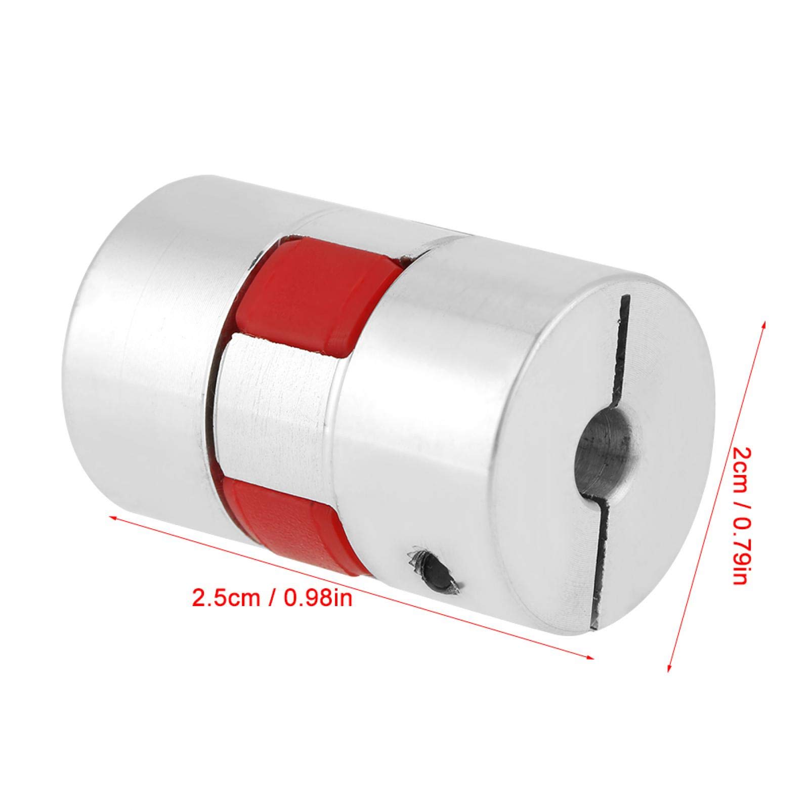Coupleur D'arbre Flexible 8mm à 8mm, Diamètre 40mm Longueur 66mm Connecteur Moteur Aluminium Accouplement D'araignée Flexible Pour Imprimante 3D Servo Moteur Machine CNC Coupleur D'arbre Flexible 8mm à 8mm, Diamètre 40mm Longueur 66mm Connecteur Moteur Aluminium Accouplement D'araignée Flexible Pour Imprimante 3D Servo Moteur Machine CNC